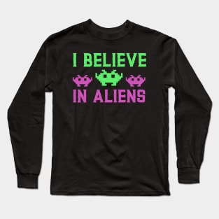 I Believe In Aliens Long Sleeve T-Shirt